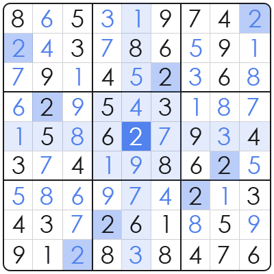 sudoku moyen